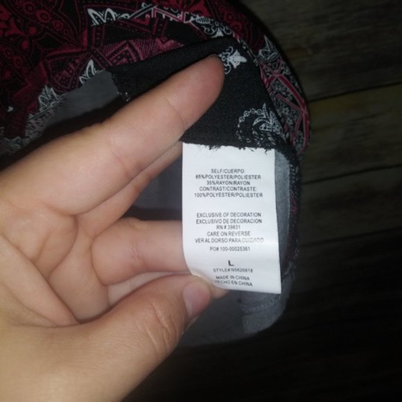 ⬇️ Rewind Boho Aztec Pattern Blouse LARGE - Picture 7 of 9